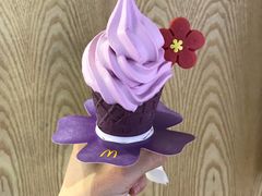 紫薯蛋筒冰激淋-麦当劳(南京路2店)