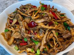 三层肉炒建瓯笋芽-四道菜·福建菜馆(新街口金鹰店)