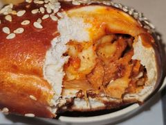 萝卜干芝士片贝果碱水-雀食面包店(钟楼店)
