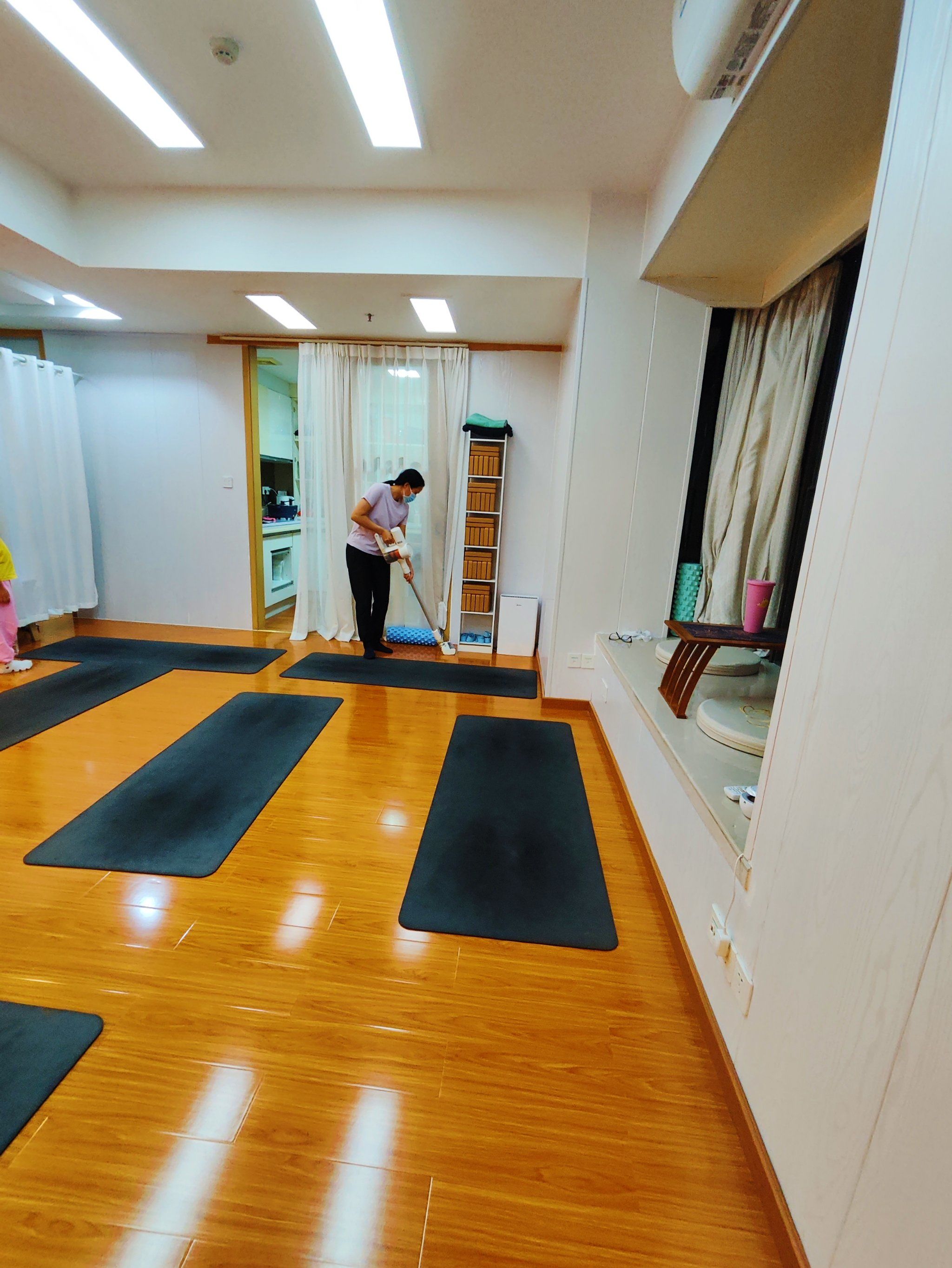 超级干净的瑜伽室