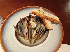 白葡萄酒烩青口贝-bluefrog蓝蛙(悠唐购物中心店)