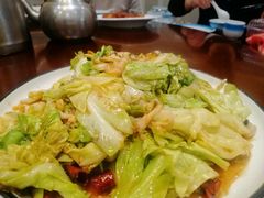大头菜炒螺片-晚归月亮湾私家菜(临邑路店)