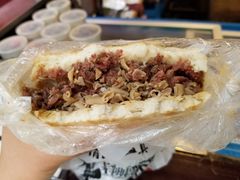 牛肉鸭肠夹馍-清真拉妈卤味(回民街店)