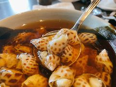 古越陈酿煮花螺-杭州西子湖四季酒店·金沙厅