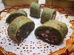 绿茶红豆薄撑-顺德人家食府(黄金广场店)
