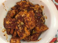 泡菜鱿鱼炒馕-椒顽新疆炒米粉(湖大店)