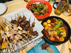 -特色油边心管烤串