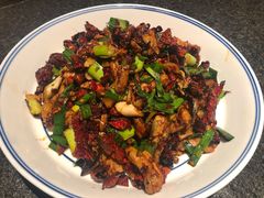 干椒炒板筋-树厨贵州菜(大十字店)