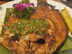 香茅草烤罗非鱼-紫滇源云南生态菜(丹凤街店)