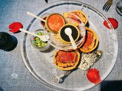 和牛惠灵顿牛排&nbsp;&定制西伯利亚鱼子酱三重奏-弦月窗LUNETTE BY AMANDA(复兴路店)