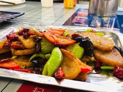 炒卷尖-郑喜旺烧烤(新密总店)