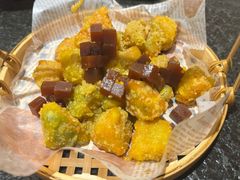 咸蛋黄焗南瓜-福苗小骆驼烧烤(大唐不夜城店)