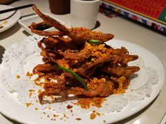 椒盐鸭舌-肥仔文澳门猪骨煲(南京西路店)