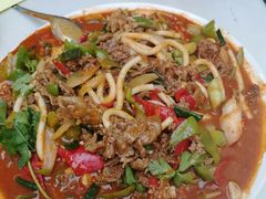 特色炒肉片-靖远三虎特色羊羔肉