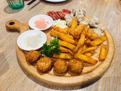 台湾传统小吃拼盘-芒果爆爆(东海缤纷店)