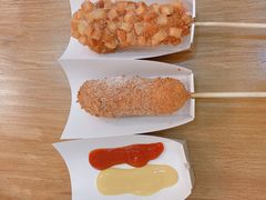 土豆火腿芝士热狗-青春米热狗