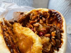 蛋菜夹馍-老马家马蓉蛋菜夹馍·腊牛肉夹馍(回民街店)