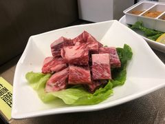 雪花牛肉粒-金海阁海鲜火锅