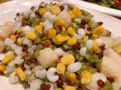 养生杂粮炒鲜贝-香阁餐厅·常州菜·常州菜代表品牌(新北奥体店)