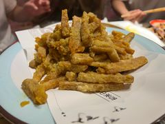 咸蛋黄焗南瓜-粗粮人家·东北菜(洋桥店)