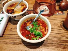 冒脑花-成都你六姐·牛肉冒菜(上海环宇荟店)