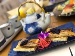 鹅肝吐司-呆住二更日本料理