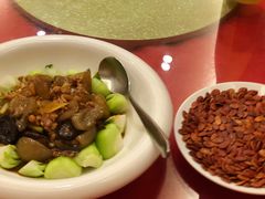 海参蒸青菜-海皇食府(水都假日酒店店)