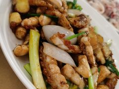 沙姜脆肉鲩鱼腩脆肉鲩鱼片-红日饭店(裕隆三路店)