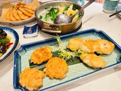 虾饼墨鱼饼双拼-常来小聚·广州非遗传承餐厅(高德置地店)