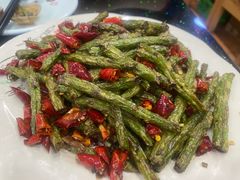 干煸豆角-胶东海鲜大排档(北太平庄店)