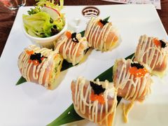 香芒烟三文鱼米纸卷-超级厨房概念餐厅(奥园广场店)