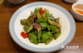 Preserved Pork with Green Eggplant