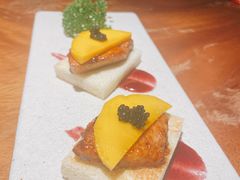 香煎鹅肝配鱼籽酱-森味薪火烧•烧鸟居酒屋•日本料理(望京店)