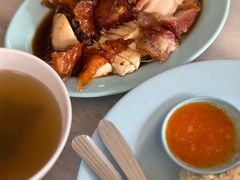 叉烧烧鸡拼盘-丽丰茶冰室