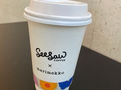 山茶桃胶拿铁-Seesaw Coffee(环贸iapm店)