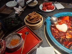 珍鲜菌菇鸳鸯锅-吼堂老火锅(太古里总店)