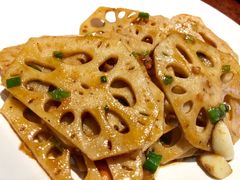 绿茶小炒藕片-绿茶餐厅(蓝色港湾店)