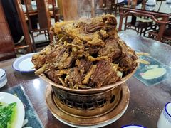 羊骨头羊尾尖锅-来顺成饭庄