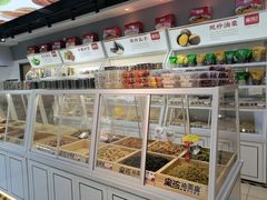 面包甜点陈列柜-黑孩油栗皇(南阳路店)