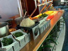 自助取餐区-海神诺富特大酒店-旋宫50旋转餐厅