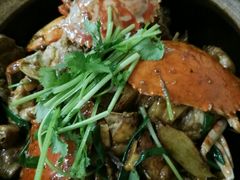 蟹煲鸡-锦记私房菜馆
