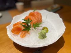 三文鱼刺身-簡一·割烹·和牛夀喜燒(西水东店)