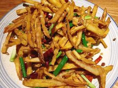 干煸藕丝-静一餐厅·湖北菜(前门店)