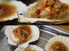 蒜蓉焗扇贝（熟蒜）3个-炒豆合作社(东四总店)