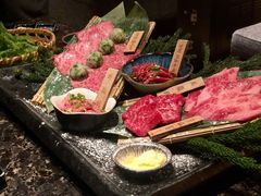 本日限定和牛五种组合-老乾杯和牛烧肉(王府中环店)