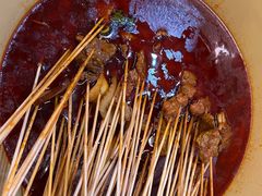 辣卤串串-拈签一笑黄牛肉辣卤串串