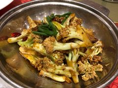 干锅有机花菜-湖锦酒楼·32年地道湖北菜(光谷店)