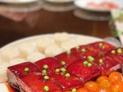 温泉鹌鹑蛋红烧肉-上海苏宁宝丽嘉酒店·嘉府壹号中餐厅