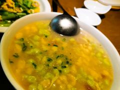 海鲜彩虹疙瘩汤-船歌·鱼水饺青岛菜(金狮广场店)