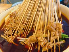 -拈签一笑黄牛肉辣卤串串